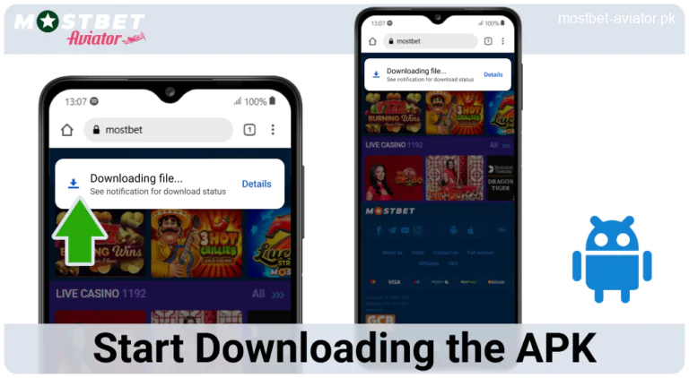 Start Downloading Mostbet Aviator PK on Android