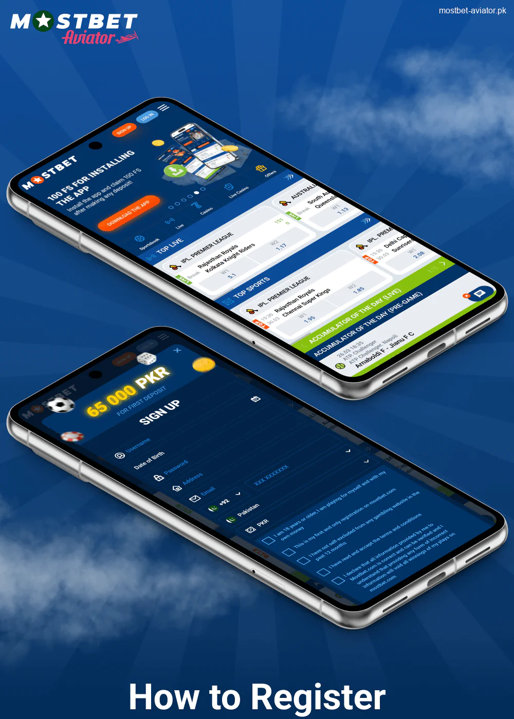 How to Register in the Mostbet Aviator PK App