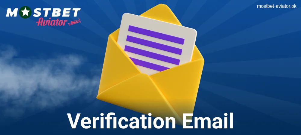 Email for Profile Verification in Mostbet Aviator Pakistan
