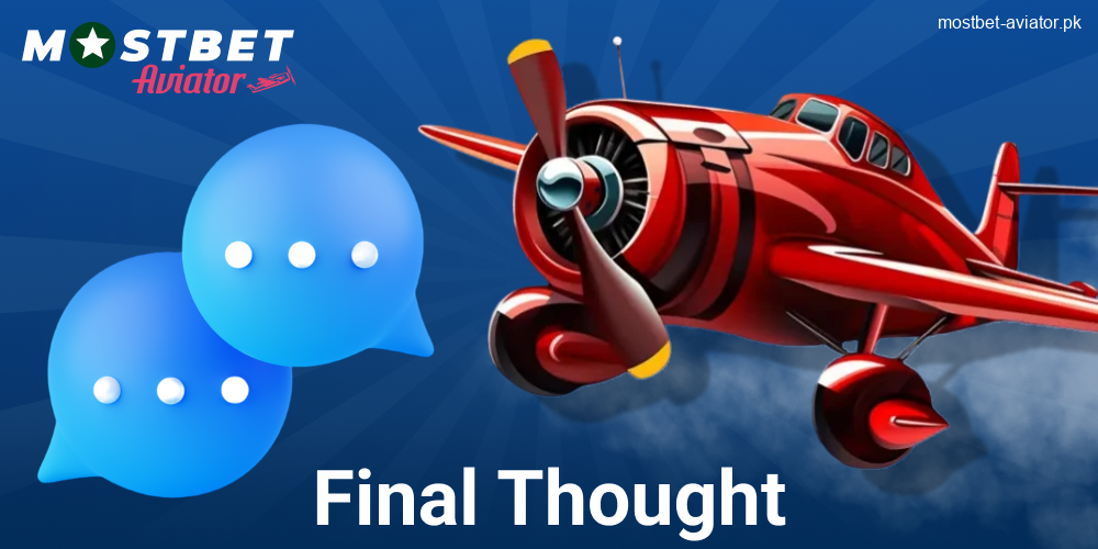 Conclusion on the Mostbet Aviator Demo Game for Pakistanis