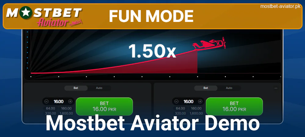 Play the Demo Game of Mostbet Aviator Pakistan