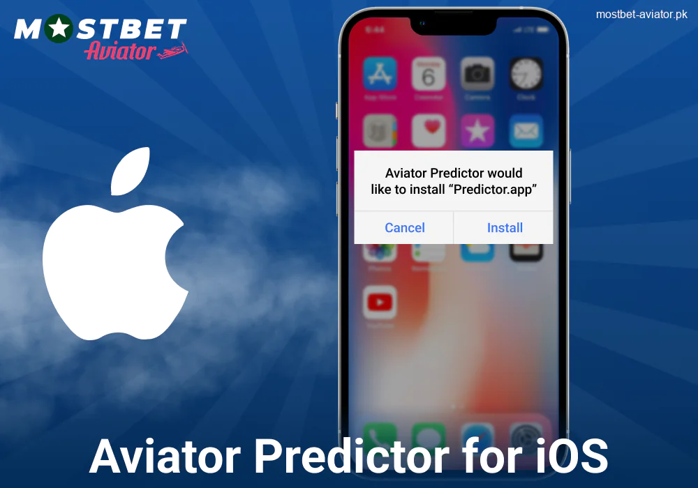 Install Mostbet PK Aviator Predictor on iOS