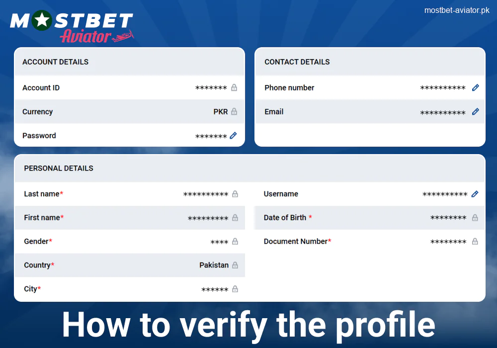 Profile Verification Guide for Mostbet Aviator PK