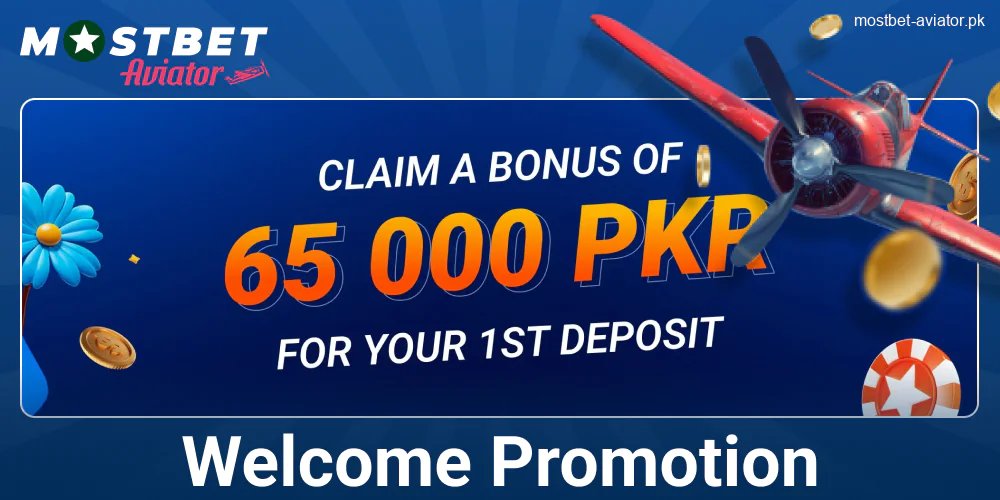 Bonus for New Pakistani Players in Mostbet Aviator