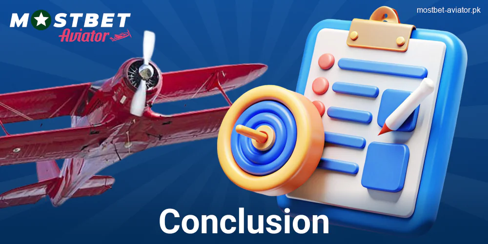 Final Words for Pakistani Players of Mostbet Aviator