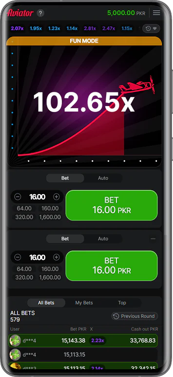 Mostbet Aviator Pakistan High Multiplier Screenshot
