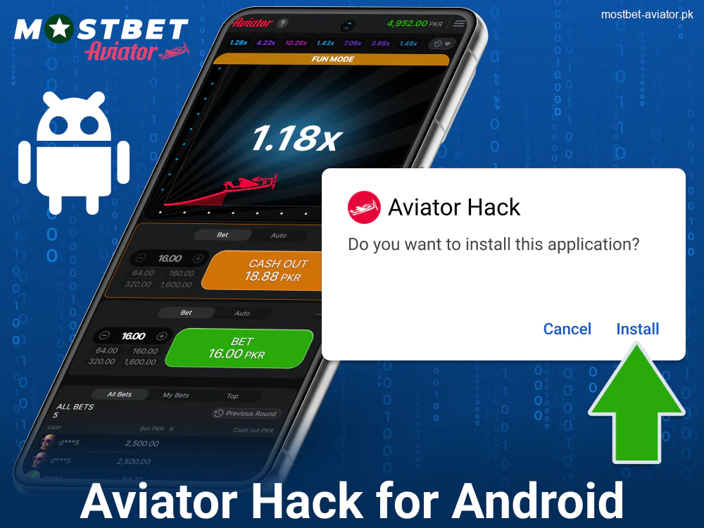 Install Mostbet Aviator Hack Programs on Android